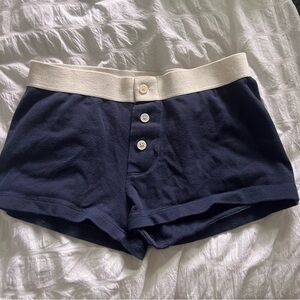 Brandy Melville navy boxer shorts